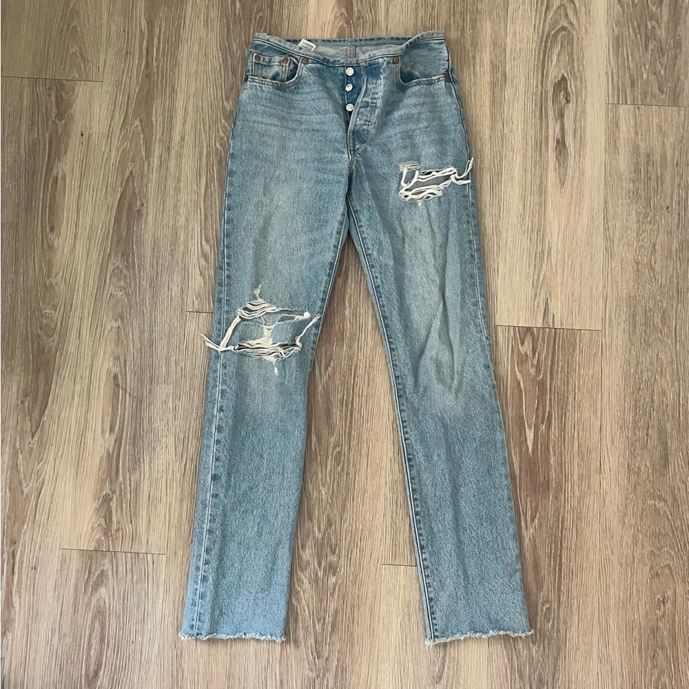 levi’s 501 mini waist jeans